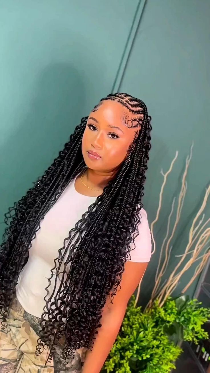 Diy Hair Wig, Braided Mohawk Hairstyles, Hair Braid Designs, Latest Hair Braids, Hair Braid Patterns, Short Box Braids Hairstyles, Braided Hairstyles For Black Women Cornrows, Feed In Braids Hairstyles, Goddess Braids Hairstyles