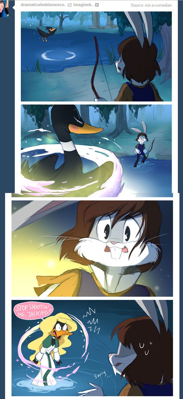 this aint duck season Bugs X Daffy, Duck Season, Looney Tunes Show, Looney Tunes Bugs Bunny, Looney Tunes Cartoons, Swan Princess, Daffy Duck, Cartoon Crossovers, Old Cartoons