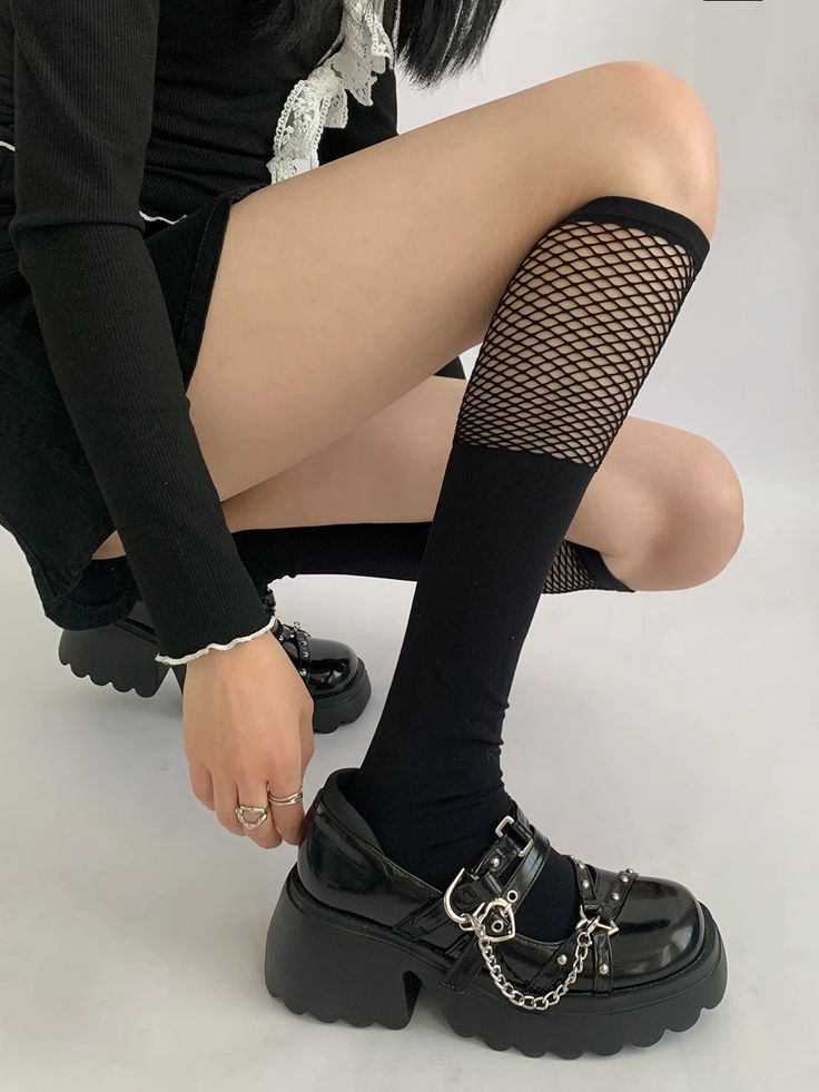 Elevate your summer wardrobe with our black/white fishnet design summer stockings. Crafted for both style and comfort, these stockings feature a chic fishnet pattern that adds a touch of edgy sophistication to any outfit. The breathable material ensures you stay cool and comfortable, making them perfect for warm weather. Available in classic black and white, these versatile stockings can easily be paired with dresses, skirts, or shorts for a fashionable look that's sure to turn heads. Whether yo Fishnet Pattern, White Fishnets, Festival Fits, To My Mom, Fishnet Stockings, So Fresh, Reasons To Smile, Classy Chic, Chic Fashion