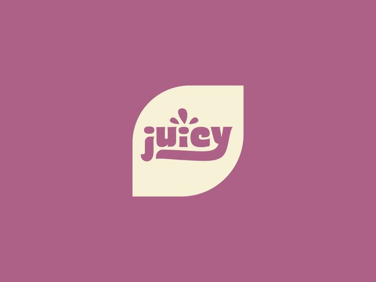 a purple and white logo with the word juley on it's left side