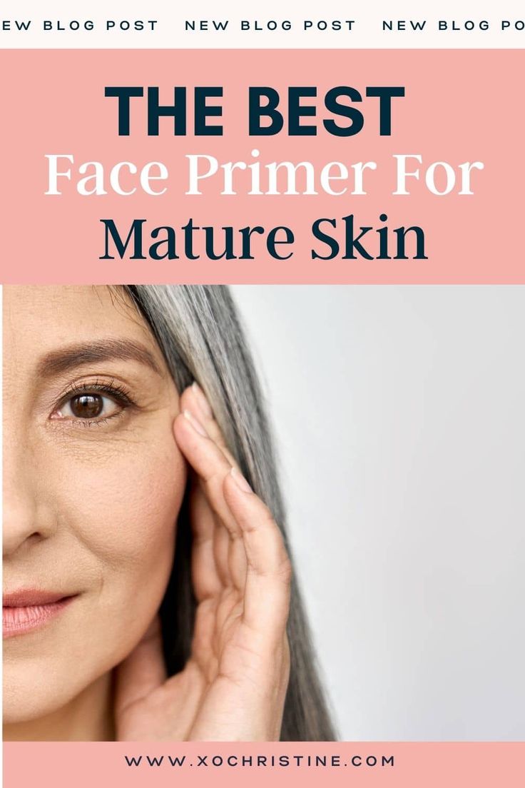 A high-quality face primer is arguably one of the most critical components to a solid makeup routine-especially for mature and aging skin (women 40 and over) #bestfaceprimer #bestprimer #bestmakeupprimer #bestprimermatureskin What Is A Good Primer For Makeup, Best Makeup Routine For Over 40, Face Primer Best, Best Makeup Primer For Large Pores, Primer Makeup Products, Best Face Primer For Dry Skin, Diy Face Primer For Makeup, Best Face Primer Over 40, Best Makeup Primer For Older Women