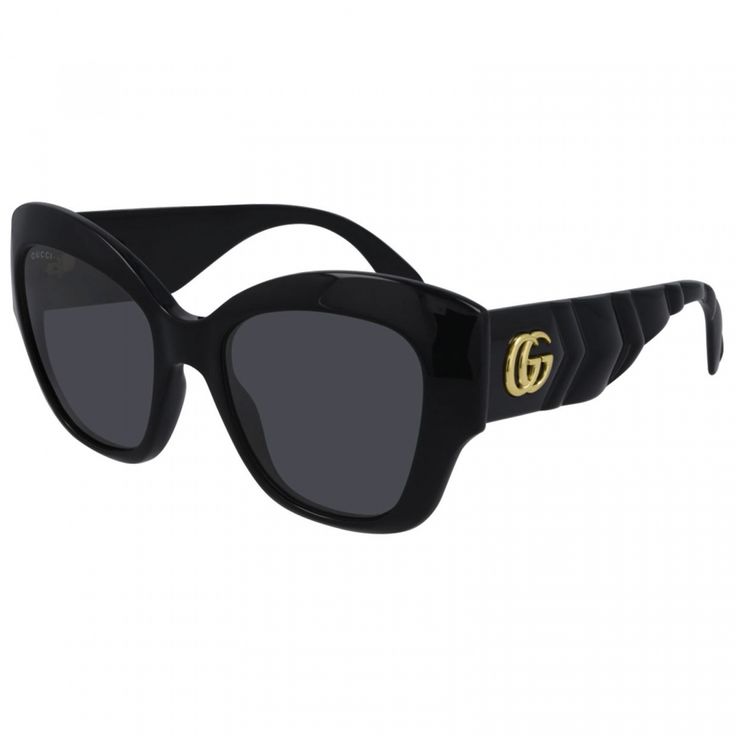 Make a bold and sophisticated statement with the Gucci GG0808S 001 Black/Grey sunglasses from OSSA FRAMES! These stunning frames are the epitome of luxury and style, perfect for the modern fashionista looking to elevate their everyday look. Crafted by the renowned Italian fashion house, Gucci, these sunglasses are not just an accessory - they are a work of art. The sleek black plastic frame is complemented by the chic grey lenses, exuding a sense of elegance and refinement that is synonymous with the Gucci brand. The cat eye style of these sunglasses adds a touch of retro glamour, making them a versatile choice for any outfit or occasion. Whether you're brunching with friends, hitting the beach, or attending a glamorous evening event, the Gucci GG0808S 001 Black/Grey sunglasses will effort Stylish Black Women, Authentic Models, Gucci Brand, Grey Sunglasses, Alessandro Michele, Stylish Sunglasses, Gucci Sunglasses, Eyewear Design, Gucci Black