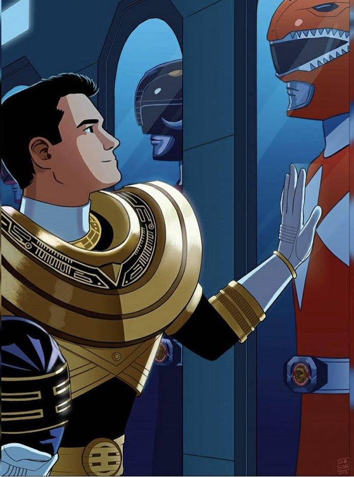 Longing for the past Jason Scott Power Rangers, Jason Power Rangers, Gold Ranger, Jason Lee Scott, Zeo Rangers, Power Rangers Comic, Dan Mora, Power Rangers Zeo, All Power Rangers