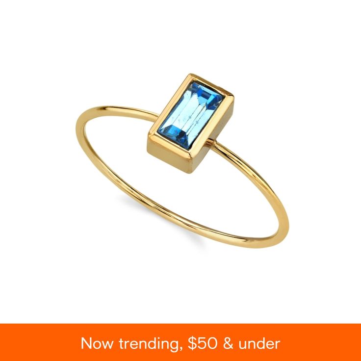 in stock Modern Gold Topaz Ring In Rectangular Shape, Modern Gold Rectangular Topaz Ring, Modern Yellow Gold Topaz Ring With Rectangular Shape, Fine Jewelry Blue Topaz Ring With Rectangular Shape, Blue 14k Gold Jewelry With Rectangular Stone, 14k Gold Jewelry With Blue Rectangular Stone, Fine Jewelry Blue Rectangular Topaz Ring, Rectangular Gold Topaz Ring For Gift, 14k Gold Rectangular Topaz Ring For Gift