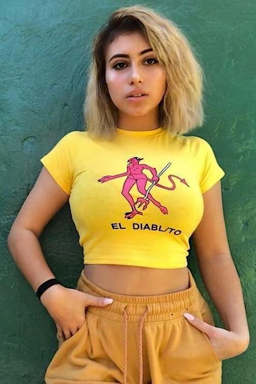 Material: Spandex / Cotton Y2k Fitted Sports Top, Fitted Y2k Top For Sports, Trendy Fitted Sports T-shirt, Trendy Yellow Sports Top, 90s Fitted Sports Tops, Fitted Yellow T-shirt For Streetwear, Yellow Stretch T-shirt For Streetwear, Fitted Yellow Top For Streetwear, Yellow Fitted Top For Workout