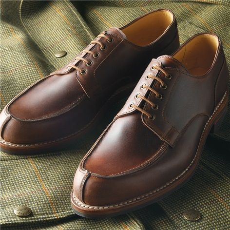 The Wexford Blucher in Dark Brown Timeless Goodyear Welted Oxfords For Derby, Brown Goodyear Welted Lace-up Derby Shoes, Timeless Goodyear Welted Leather Shoes For Derby, Timeless Almond Toe Derby With Goodyear Welt, Timeless Almond Toe Derby Shoes With Goodyear Welt, Timeless Goodyear Welted Moc Toe Oxfords, Classic Lace-up Goodyear Welted Oxfords, Classic Goodyear Welted Lace-up Oxfords, Timeless Moc Toe Oxfords For Derby