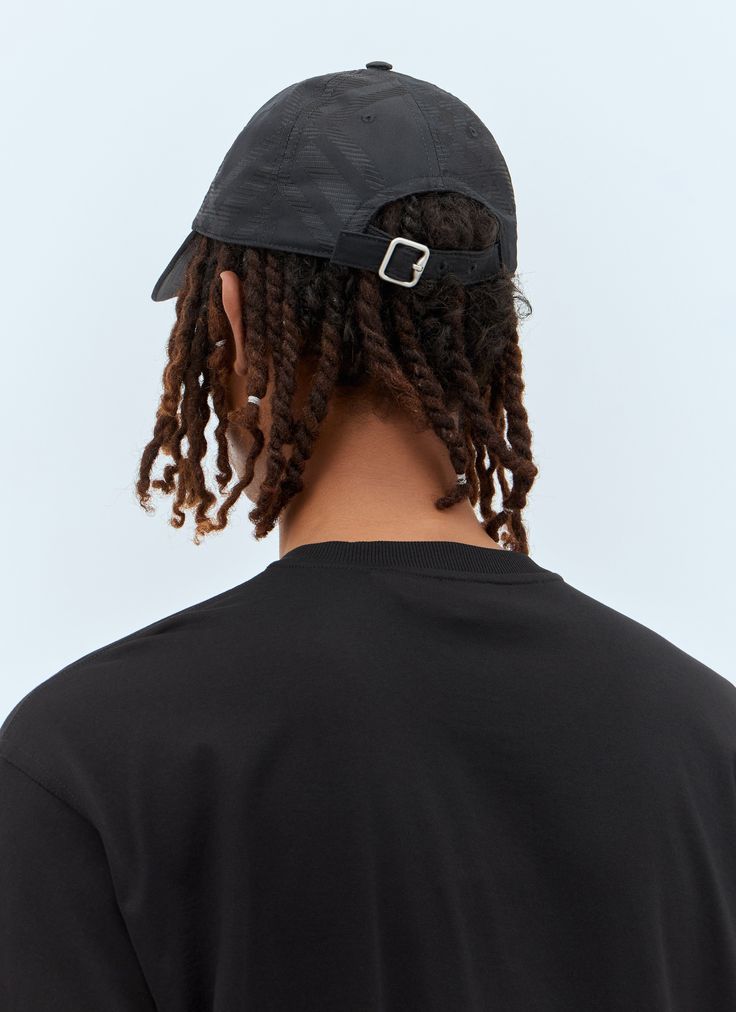 Check baseball cap in nylon blend. Round crown Curved peak brim Check motif Adjustable strap at rear 77% Polyamide, 23% Cotton Color: Black Code: 8094998 A1189 SKU: bur0157027blk Our Products Are 100% Genuine. In All Cases We Stand By The Authenticity Of Every Product Sold On Our Site. Fendi Shoes Sneakers, Fendi Shoes, Louis Vuitton Shoulder Bag, Burberry Men, Burberry Bag, Louis Vuitton Bag, Baseball Cap, Burberry, Crown