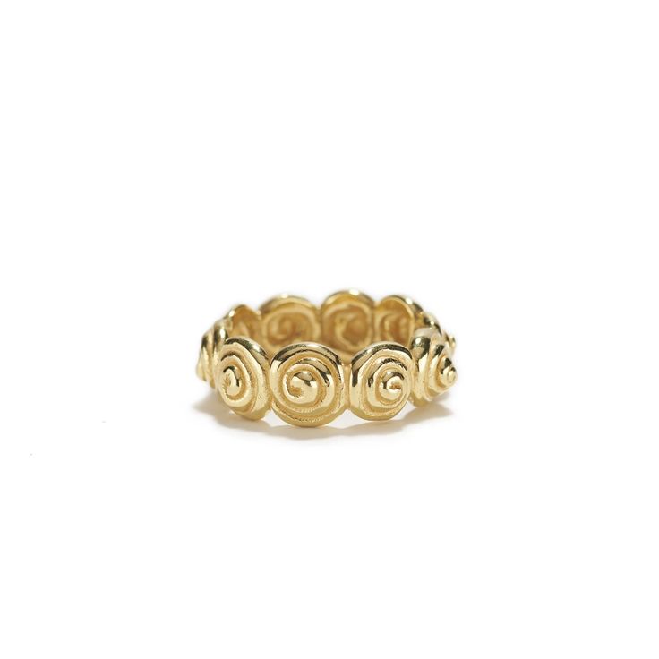 Snail Ring in Gold by Gitta Pielcke | Gitta Pielcke gold ring Season of Gratitude Snail Elegant Spiral Yellow Gold Ring, Elegant Yellow Gold Swirl Jewelry, Luxury Spiral Wedding Rings, Fine Jewelry Yellow Gold Spiral Rings, Gold Spiral Jewelry With Polished Finish, 14k Gold Spiral Rings, Formal 14k Gold Spiral Jewelry, Elegant 14k Gold Spiral Rings, Spiral Gold-plated Jewelry