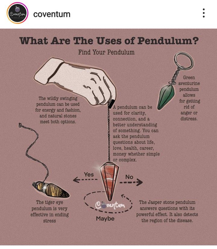 a diagram showing the uses of pendulums and how they are used to make them