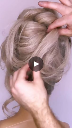 The Pammy Updo, Updo 90s Hairstyles, Old Fashion Updos, High Twist Updo, High Bridal Updo Tutorial, Fancy Hair Down Styles, How To Do Updos For Long Hair, Vintage Updos For Long Hair, Messy French Twist Updo Tutorial