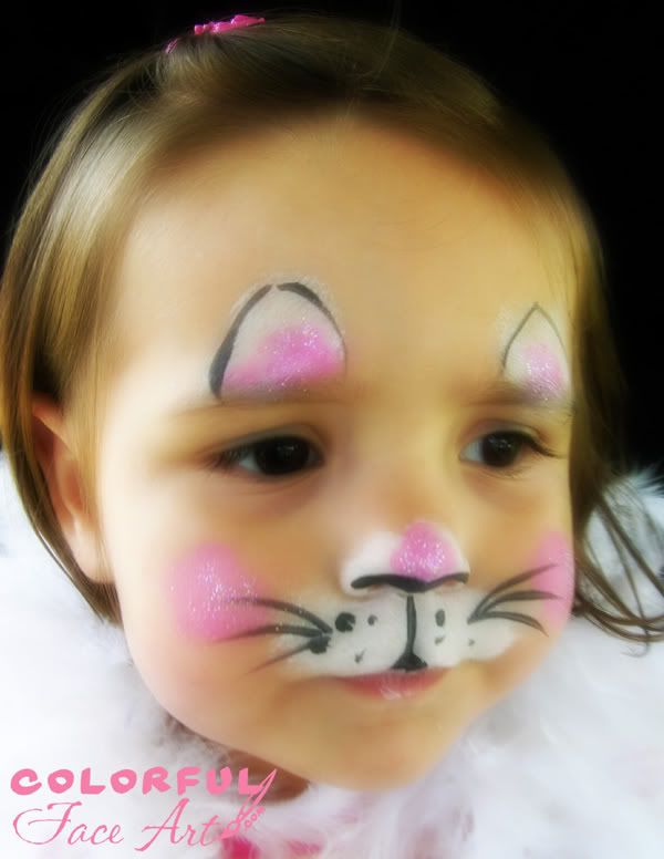 Face paint...just nose and mouth Mouse Face Paint, Bunny Face Paint, Easter Face Painting, Easter Face Paint, Easy Face Painting Designs, Face Painting For Kids, Kids Face Painting, Girl Face Painting, Face Painting Easy