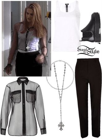 Clueless Vibes Outfit, Cher Inspired Outfits Clueless, Outfits From Clueless, Cher Horowitz Outfit Inspiration, 90s Clueless Fashion, Cher Horowitz Aesthetic Outfits, Cher Clueless Outfit Inspiration, Clueless Inspired Outfits, Cher From Clueless Outfits