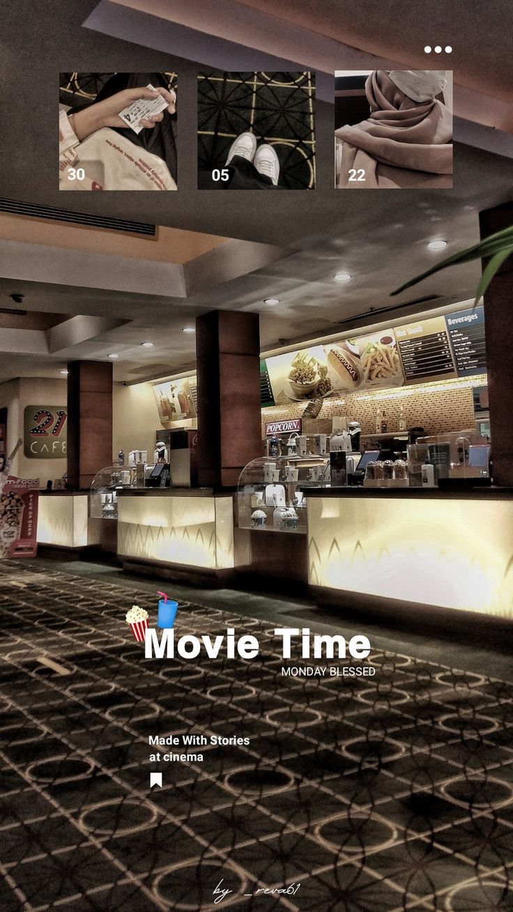 the movie time menu is shown in this screenshot from an interactive video game,