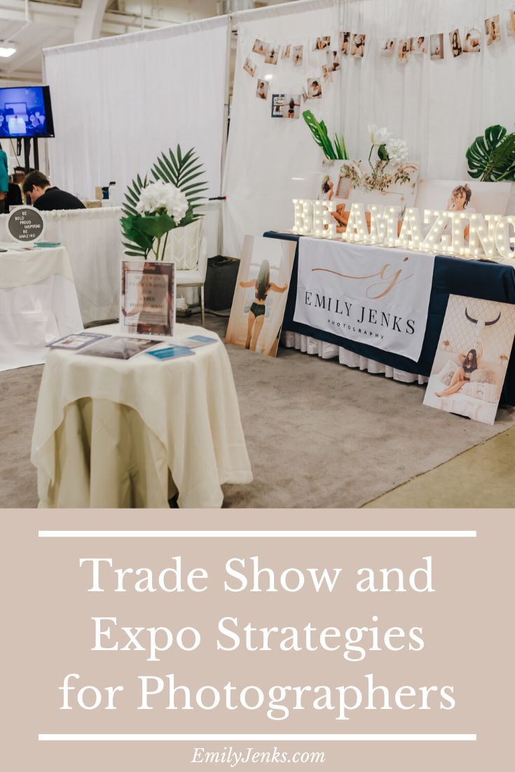 trade show and expo strategies for photographers