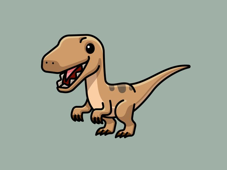 a cartoon dinosaur with its mouth open