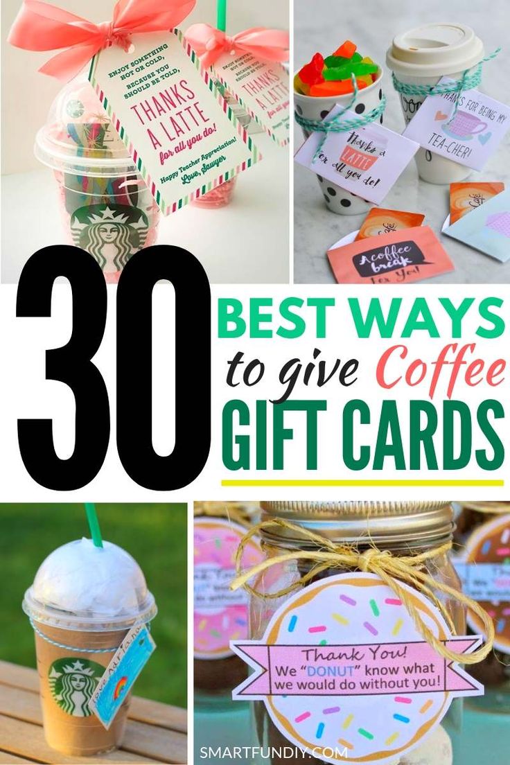 the best ways to give coffee gift cards for someone's birthday or any special occasion