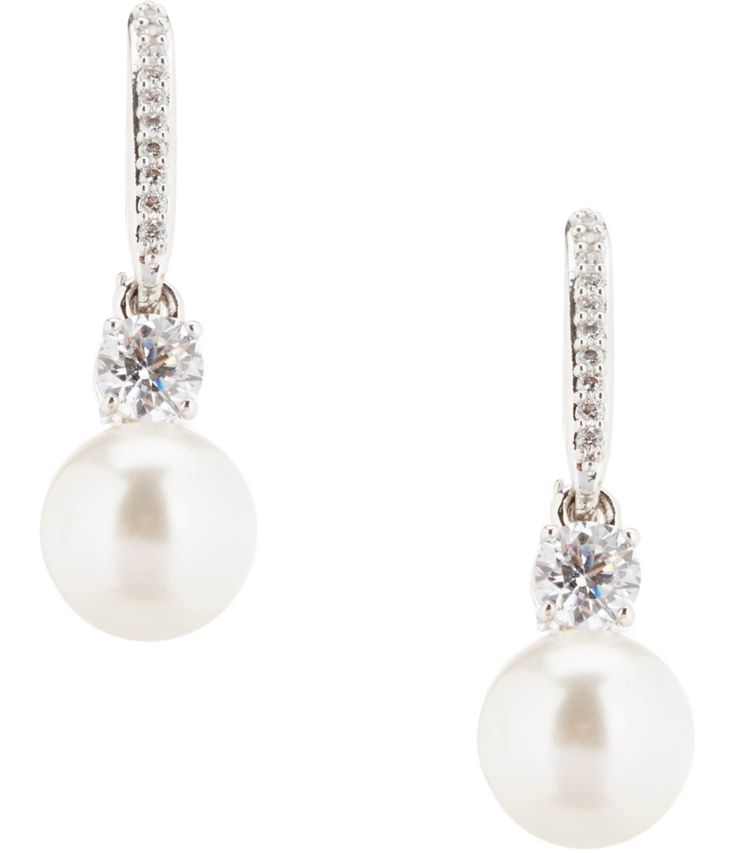 Shop for Nadri Faux-Pearl Drop Earrings at Dillard's. Visit Dillard's to find clothing, accessories, shoes, cosmetics & more. The Style of Your Life. Elegant Drop Earrings With Lever Back, Formal Earrings With Pearl Charm And Cubic Zirconia, Formal Cubic Zirconia Earrings With Pearl Charm, Classic Pearl Drop Crystal Earrings For Formal Occasions, Classic Formal Crystal Earrings With Pearl Drop, Classic Formal Pearl Drop Crystal Earrings, Elegant White Lever Back Earrings, Classic Dangle Crystal Earrings With Pearl Drop, Classic Crystal Pearl Drop Earrings