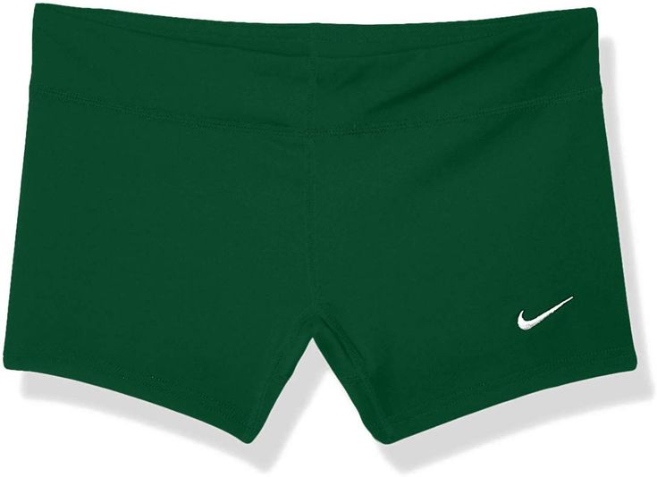 PRICES MAY VARY. Nike volleyball shorts are made of 80% Polyester/20% Spandex Dri-FIT fabric to wick away sweat and help keep you dry and comfortable during those all day tournaments Lined inseam gusset for extra comfort and natural range of motion Embroidered Swoosh design at lower left leg Flexible performance fit to increase your mobility during intense volleyball play. Protective lined crotch gusset. Embroidered Swoosh. 88% polyester/12% Lycra . 3.75" inseam. Imported. Nike Sporty Swim Trunks For Swimming, Nike Green Athletic Shorts With Built-in Shorts, Nike Sports Swimwear Shorts, Nike Short Swimwear For Sports, Nike Swimwear With Built-in Shorts For Swimming, Nike Moisture-wicking Short Swim Trunks, Nike Moisture-wicking Swim Trunks, Nike Moisture-wicking Shorts For Swimming, Nike Sports Swim Shorts