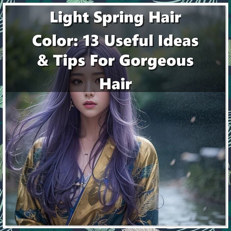 Looking to switch up your hair color this spring? Check out these 13 useful ideas and tips for achieving a stunning light spring hair color. From balayage to highlights, find the perfect shade to brighten up your look. Say goodbye to dull hair and hello to gorgeous, sun-kissed locks! Light Spring Hair Color, Airy Hair, Sun Kissed Highlights, Useful Ideas, Spring Hair Color, Spring Hair, Dull Hair, Beautiful Hair Color, Going Natural