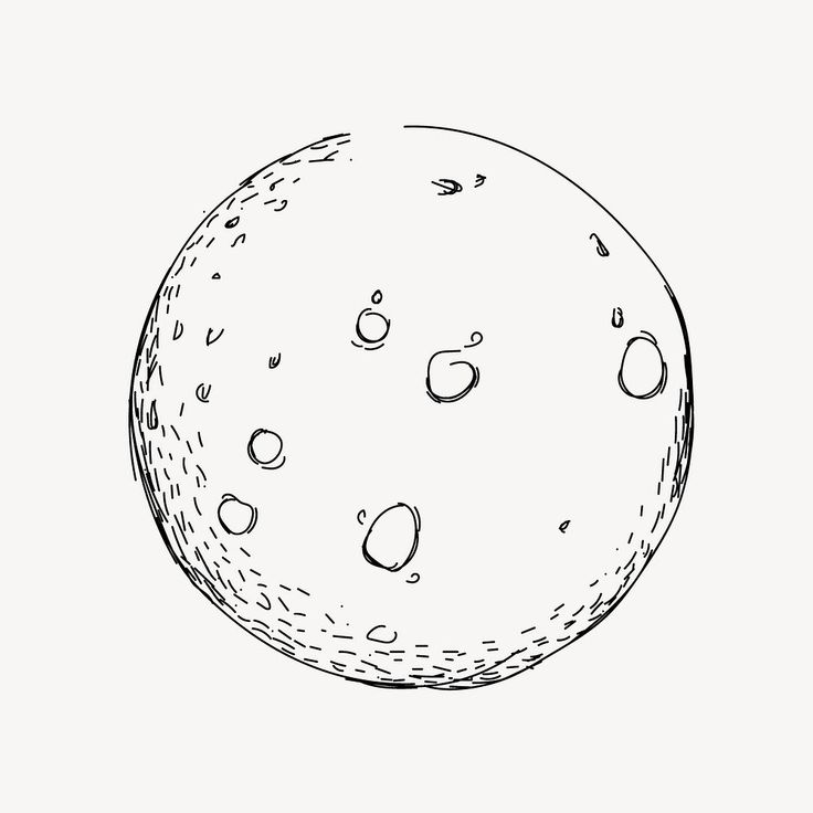 a drawing of an object that is drawn in black and white with water drops on it