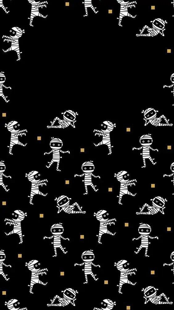 an image of some people dancing in the middle of a black and white pattern with squares