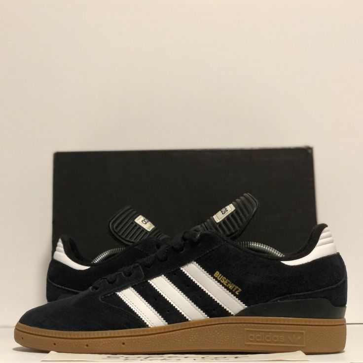 Brand New In Box 100% Authentic, Please Check My Feedback For Confidence! Adidas Busenitz, Black Clouds, Shoes Adidas, Cloud White, Adidas Black, Metallic Colors, Clothes Organization, Black Adidas, Mens Shoes Sneakers