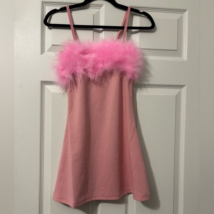 Live A Life Of Luxury In This A-Line Mini Dress That Has Adjustable Cami Straps, A Relaxed Fit, And Fluffy Marabou Feather Trim. Dolls Kill, Luxury Life, Doll Dress, Trim, Colorful Dresses, Relaxed Fit, Women Accessories, Mini Dress, Womens Dresses