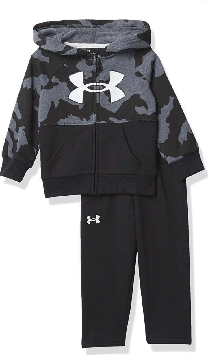 Under Armor Ua Fury Camo Set Toddler Boys Zip up Hoodie Set 18 Months NEW. Under Armour Baby Boy, Under Armour Outfits, Kids Fall Outfits, Nike Set, Armor Hoodie, Under Armour Girls, Under Armour Hoodie, Hoodie Set, Under Armour Pants