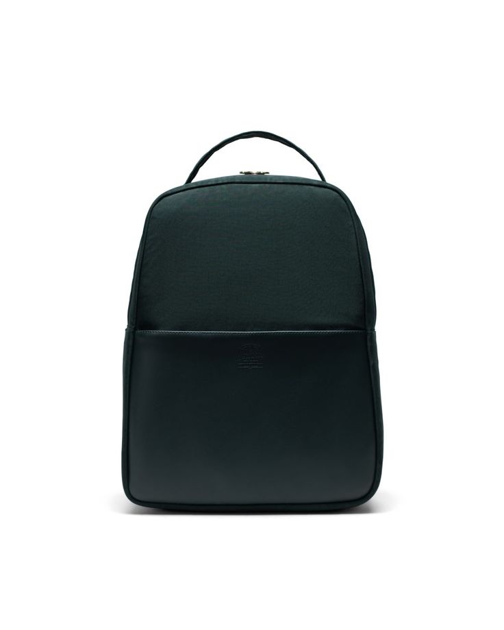 Green Travel Briefcase, Rectangular Leather Backpack For Travel, Nylon Laptop Backpack With Luggage Sleeve, Laptop Backpack With Zipper Closure For Travel, Rectangular Coated Canvas Leather Backpack For Travel, Business Backpack With Leather Handles, Standard Travel Laptop Bag With Laptop Sleeve, Nylon Leather Backpack With Zipper For Daily Use, Travel Laptop Bag With Sleeve In Standard Backpack Shape