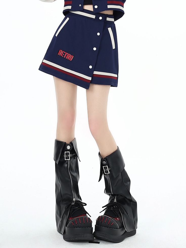 This price is for a skirt only, others are not included. Elastic Index:Slight ElasticSkirt Length:Mini SkirtSkirt/Shorts/Pants Waistline:High Waist / Shirring WaistSizeSMLFull Length353637Waist646872Hips889296 Harajuku Style Bottoms For School In Spring, Harajuku Style Shorts For Spring, Harajuku Mini Skirt For Summer, Harajuku Style Mini Bottoms For Summer, Harajuku Style Spring Shorts, High-waisted Skort For Spring Streetwear, Harajuku Mini Skirt For Streetwear, Blue High Waist Skirt For Streetwear, High Waist Blue Skirt For Streetwear