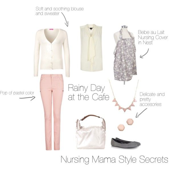 Breastfeeding shirts, breastfeeding wardrobe New Mommy Style "Nursing Mama Style Secrets: Rainy Day at the Cafe" by bebeaulait-polyvore on Polyvore Breastfeeding Outfits, Breastfeeding Shirts, Sophie Grace, Mommy Things, Breastfeeding Shirt, New Mommy, Breastfeeding Clothes, Mama Style, Mommy Style