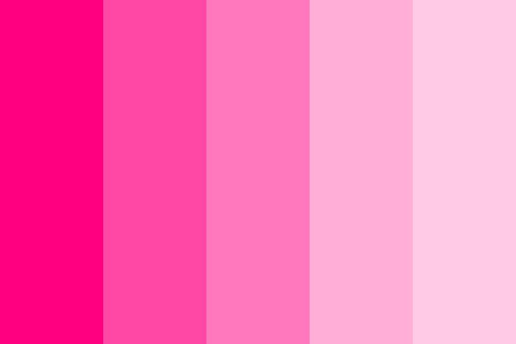 pink and white color scheme with vertical lines in the center, including two colors that appear to be different from each other