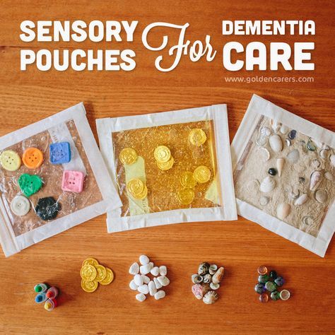 Carehome Ideas, Sensory Pouches, Costume Ideas For School, Activities For Elderly, Elderly Crafts, Stimulation Activities, Memory Care Activities, Activities Director, Charity Ideas