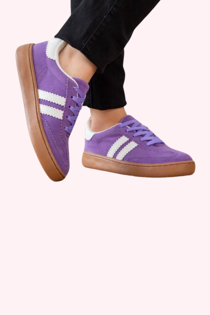 Platform sneakers Sporty Spring Skate Shoes With Round Toe, Sporty Spring Skate Shoes, Spring Skate Shoes With Cushioned Round Toe, Spring Skate Shoes With Cushioned Footbed And Round Toe, Spring Skate Shoes With Cushioned Footbed, Casual Purple Sneakers With Contrast Sole, Casual Purple Lace-up Platform Sneakers, Spring Skate Shoes With Contrast Sole And Round Toe, Purple Sporty Round Toe Sneakers