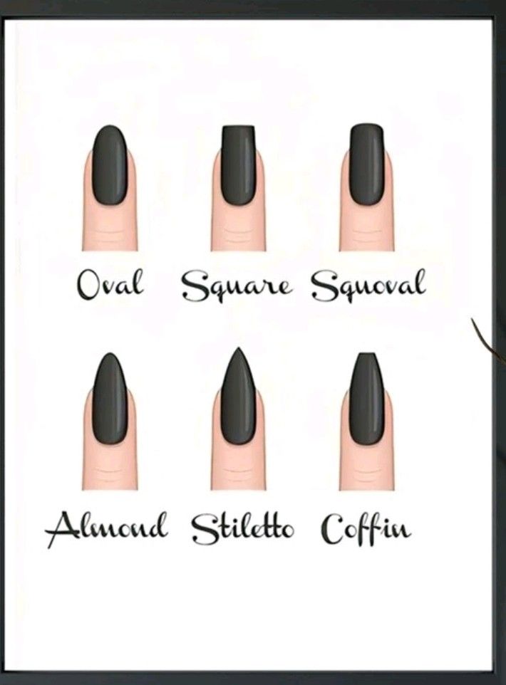 Nail Shapes Squoval, Home Nail Salon, Squoval Nails, Instagram Nails, Beauty Logo, Nail Salon, Stylish Nails, Nail Art, Nails