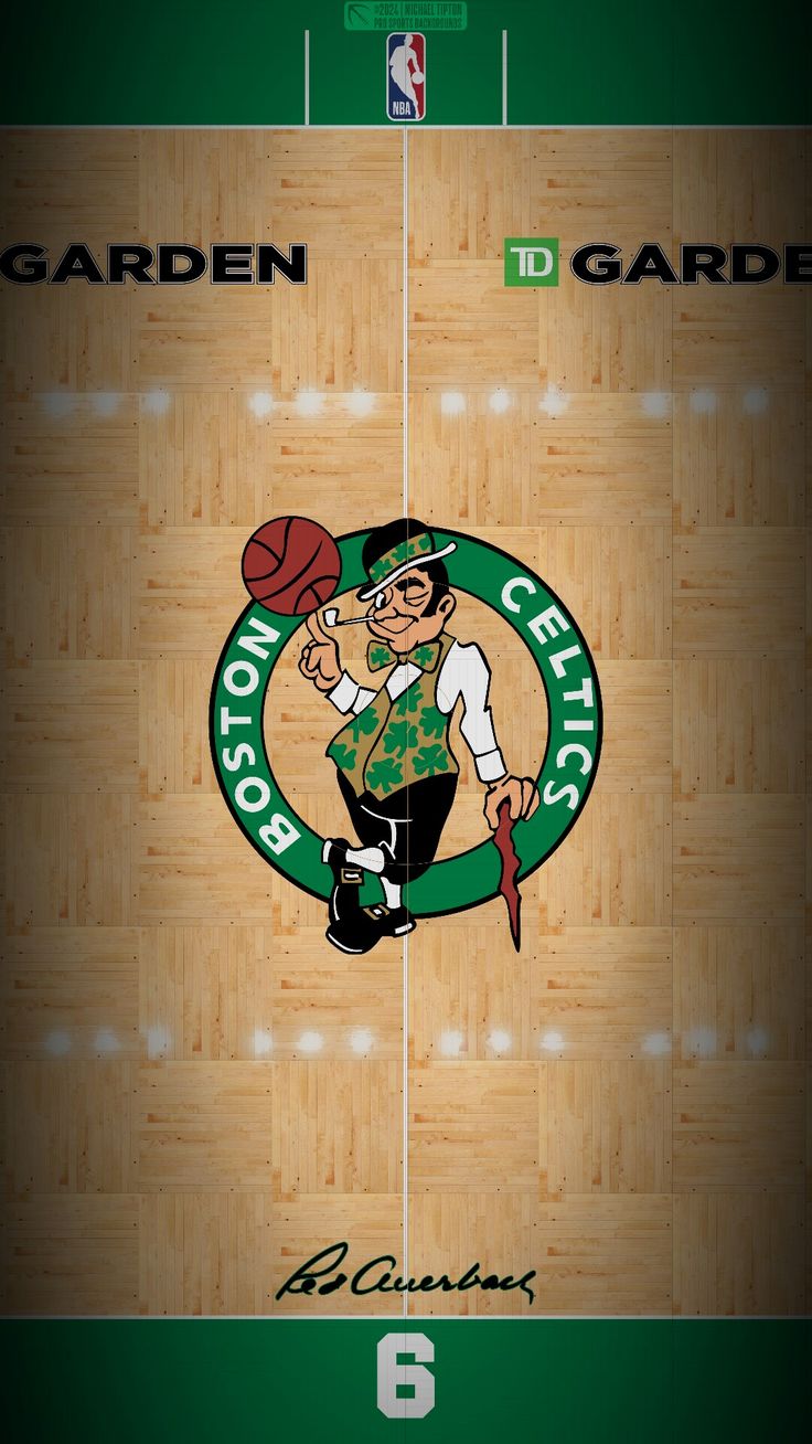 the boston basketball team's uniform is shown in green and white