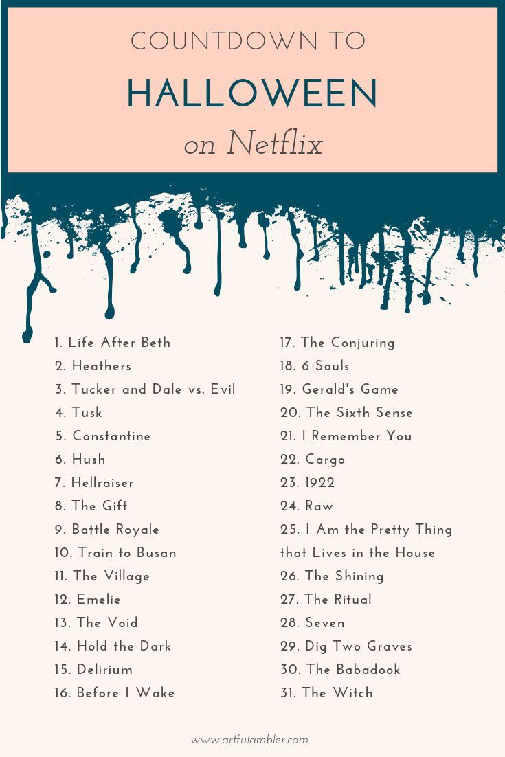 the halloween song list for children to play on netflix and other tv shows, including movies