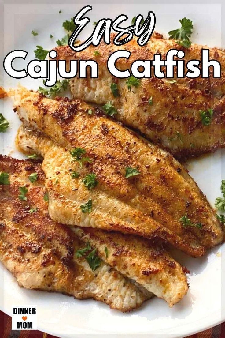 the cover of easy cajun catfish