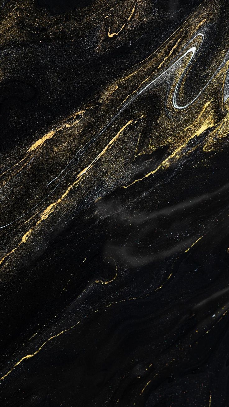 an abstract black and gold marble background