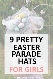 Spring Hat Parade, Easter Pom Pom Crafts, Girls Easter Hats, Easter Hat Parade Ideas, Easter Bonnet Competition, Easter Hat Ideas, Easter Bonnet Ideas, Easter Hat Parade, Preschool Creative Art