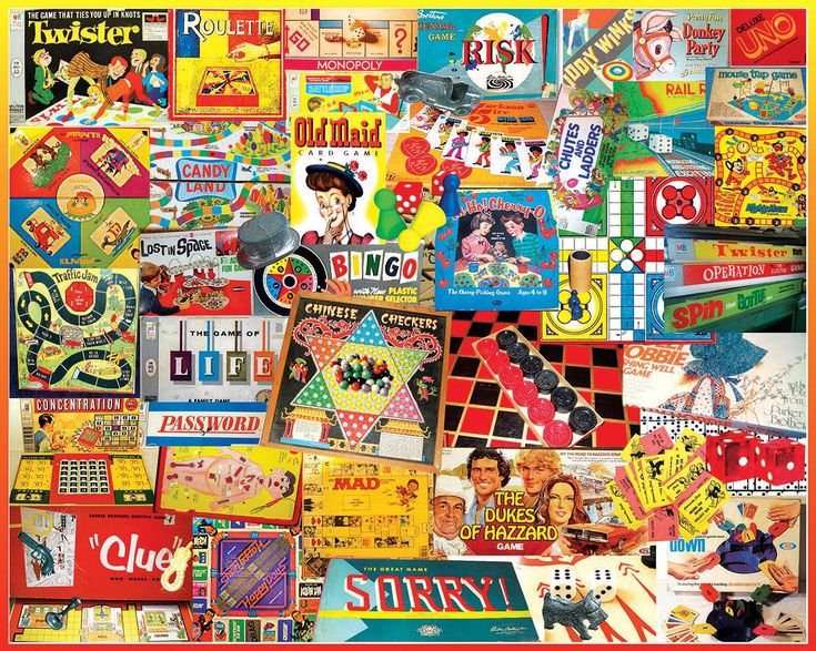 The Games We Played (924pz) - 1000 Pieces Family Puzzles, Jigsaw Puzzles 1000, Vintage Board Games, 500 Piece Jigsaw Puzzles, Puzzle 1000, Vintage Glam, 1000 Piece Jigsaw Puzzles, The Games, White Mountain