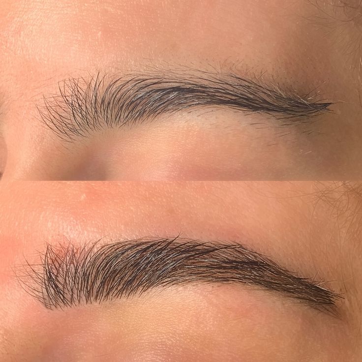 Bushy Brows Makeup, Brow Lamination Aesthetic Pink, Eye Brow Lamination Aesthetic, Soft Arch Microblading Eyebrows, Beautiful Eyebrows, Eyebrow Microblading Meme, Brow Lift, Cosmetic Tattoo, Brow Lamination