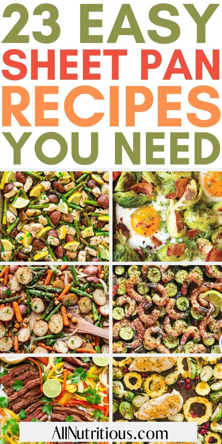 the 25 easy sheet pan recipes you need to make