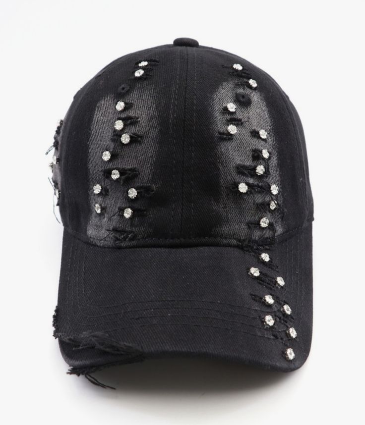 Black Crystal Embellished Cap | S.Coups - Seventeen Black One Size Black Adjustable Embellished Hats, Black Casual Baseball Cap For Parties, Casual Black Baseball Cap For Party, Black Snapback Baseball Cap For Party, Seventeen White, Deity Clothes, Coups Seventeen, Meme Shirts, Fashion Chingu