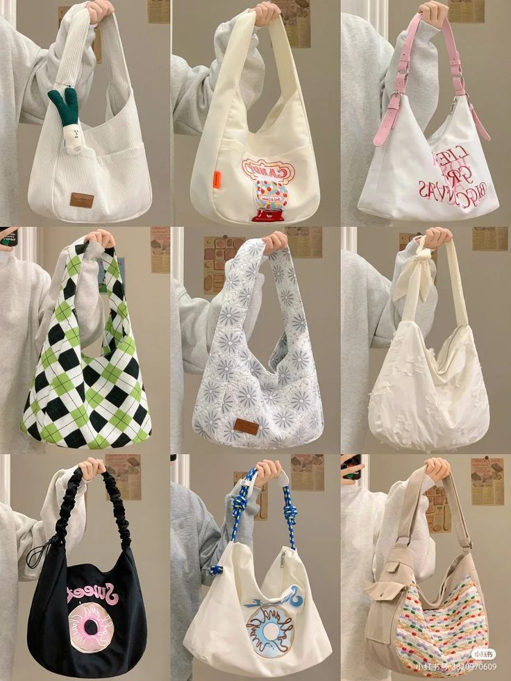 Tas Vintage, Stylish School Bags, Kawaii Bags, My Style Bags, Aesthetic Bags, Diy Bag Designs, 사진 촬영 포즈, Tas Fashion, Girly Bags