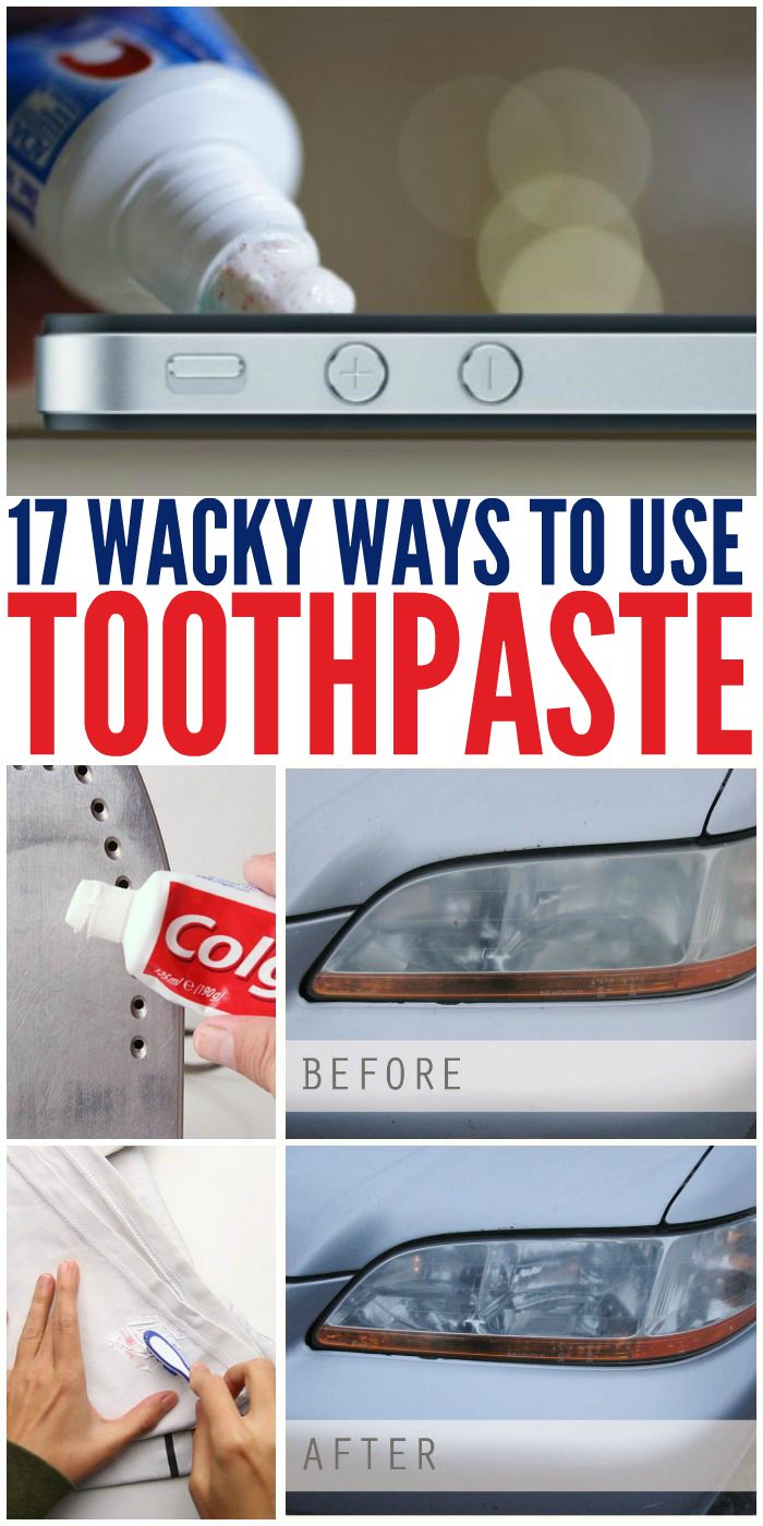 there are many ways to use toothpaste for car dents and other dental care products