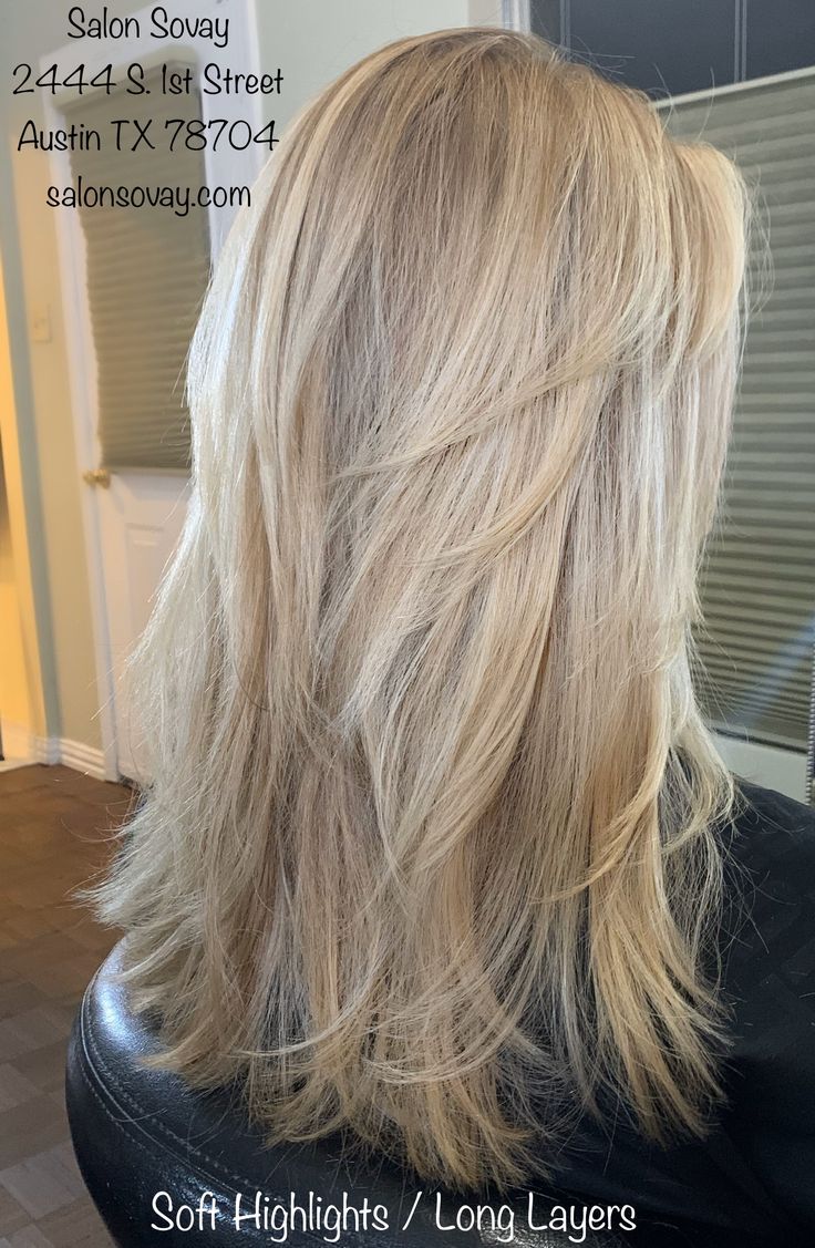 Blonde Hair Angles And Layers, Long Layers For Blonde Hair, Light Layers Blonde Hair, Blonde Lots Of Layers, Blonde Light Layers, Straight Blonde Layered Hair, Feathered Blonde Hair, Blonde Haircut Ideas Long Layered, Long Dark Blonde Hair With Layers