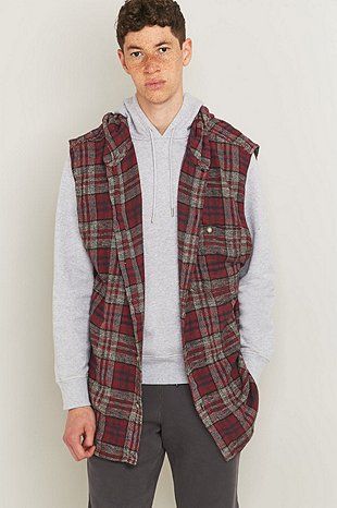 Sleeveless Flannel Outfit, Flannel Men Outfit, Sleeveless Flannel, Flannel Outfit, Flannel Men, Flannel Outfits, Urban Renewal, Flannel Shirt, Men's Blazer