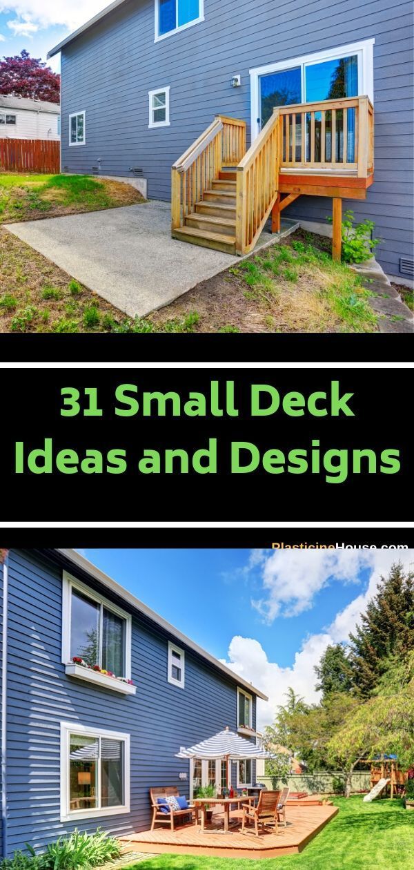 small deck ideas and designs for the backyard