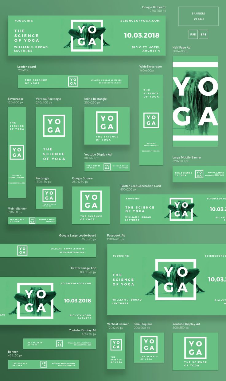 a green and white brochure with the words yoca on it's side